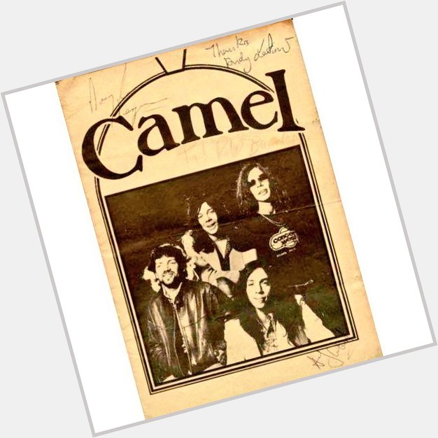   Happy birthday ANDREW LATIMER (72)!

What\s your favorite CAMEL album? 