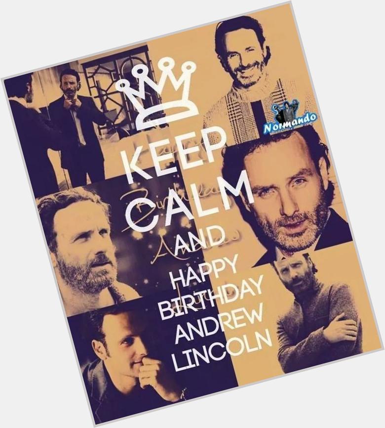 Happy Birthday Andrew Lincoln 