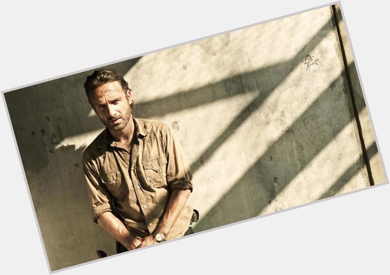 Happy 42nd birthday to Andrew Lincoln aka Rick Grimes today! 