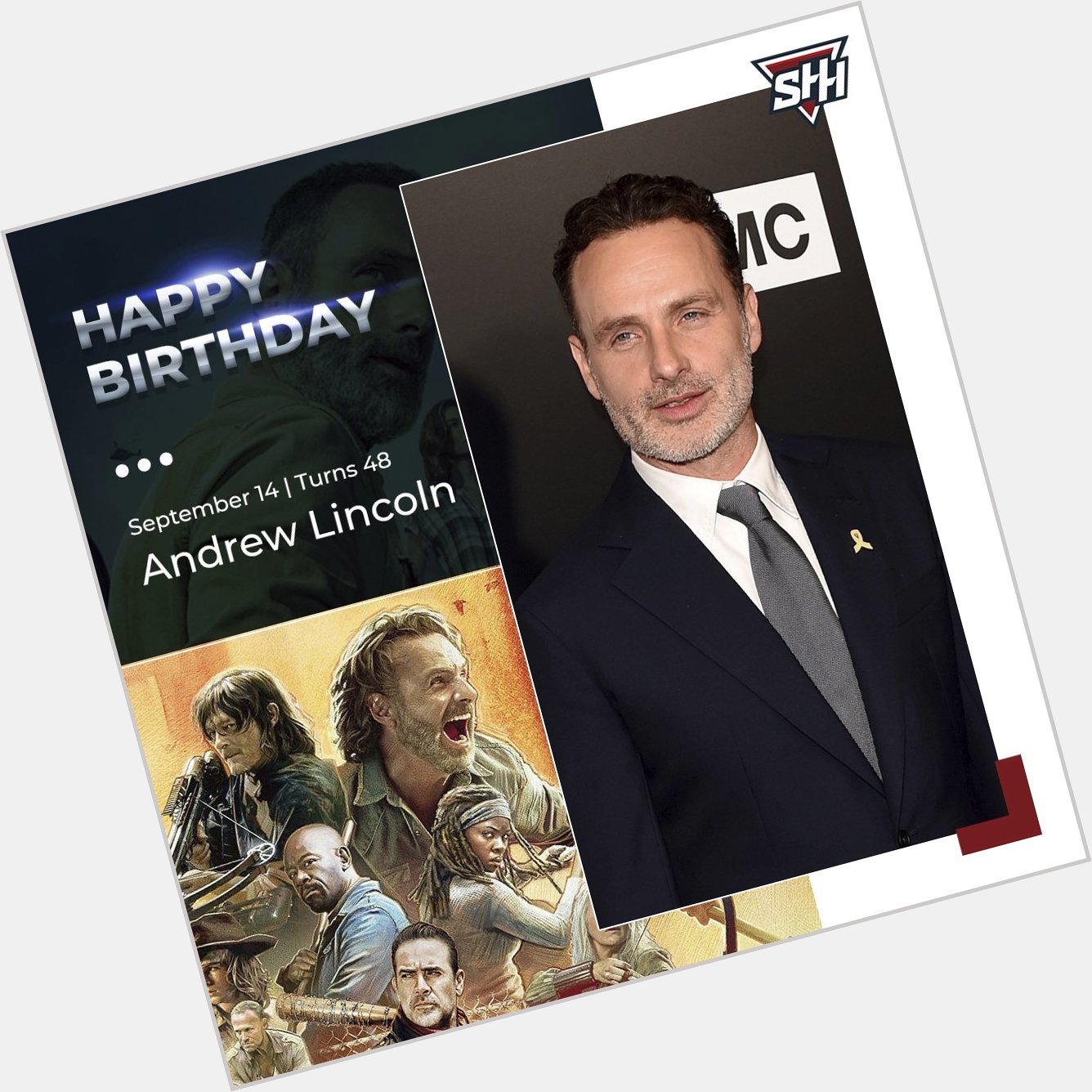Happy Birthday to Andrew Lincoln! 