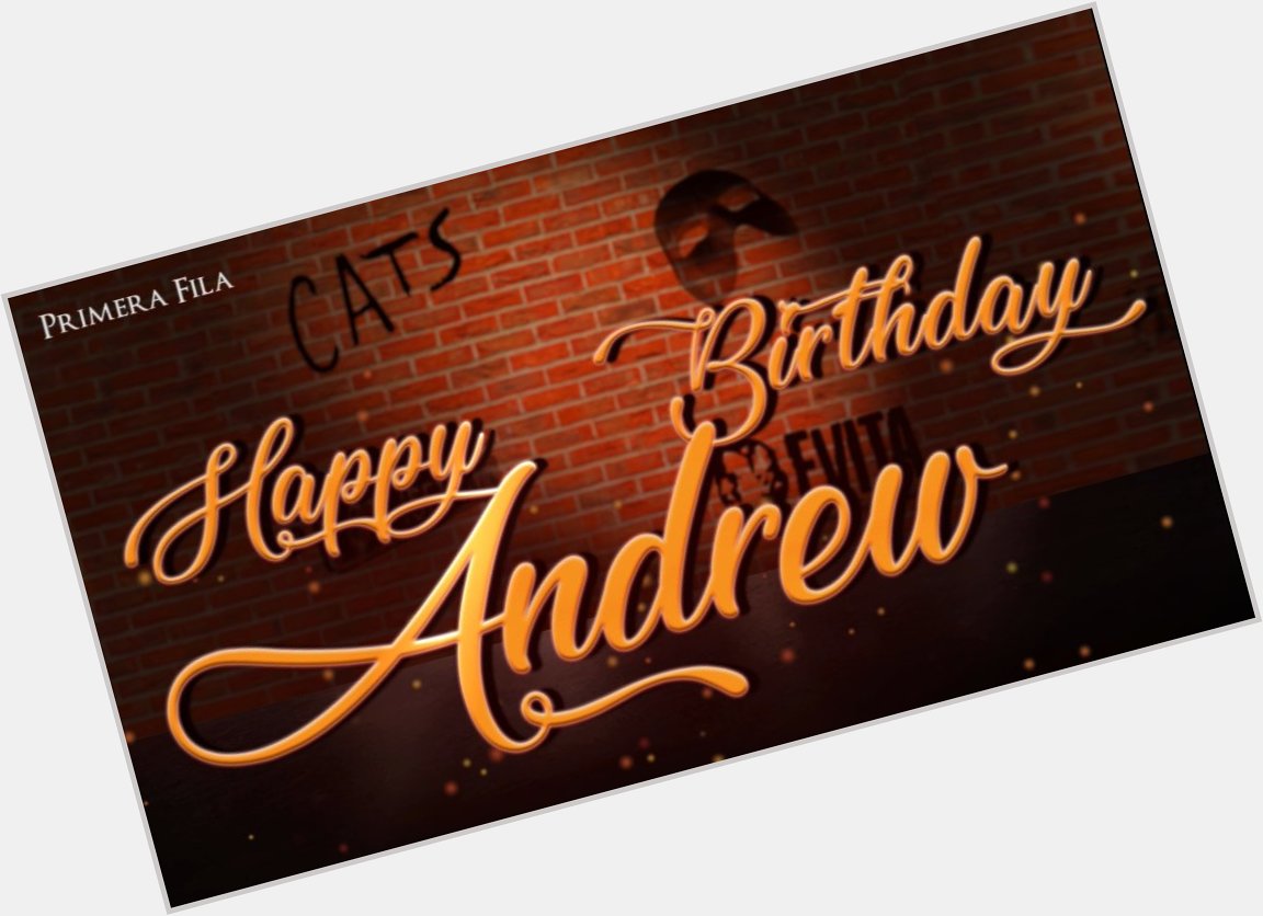 Happy Birthday, Andrew Lloyd Webber!  