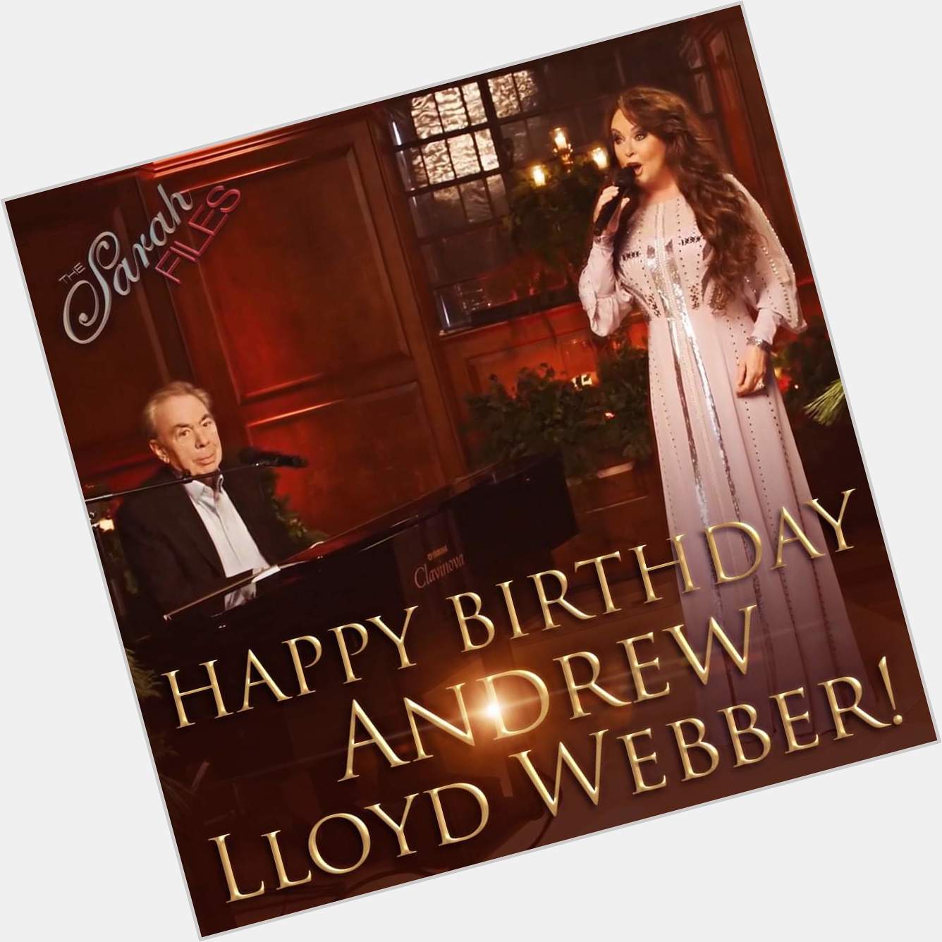   74th birthday Andrew Lloyd Webber!  