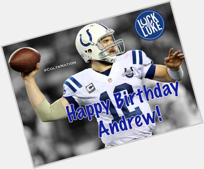 LuckatLuke would like to wish QB Andrew Luck a Happy Birthday!  