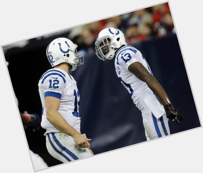 " Happy Bday Twelve. I Love You. Wish u many more to come   love you too lol Happy birthday Andrew Luck