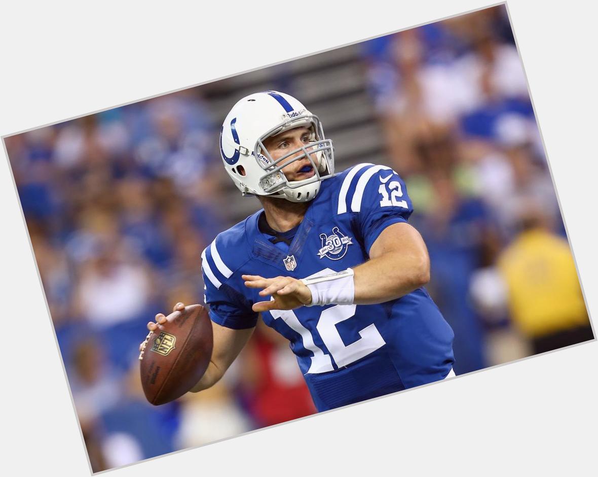 Happy birthday to the one and only Andrew Luck can\t wait to celebrate with you tomorrow when u get that W  