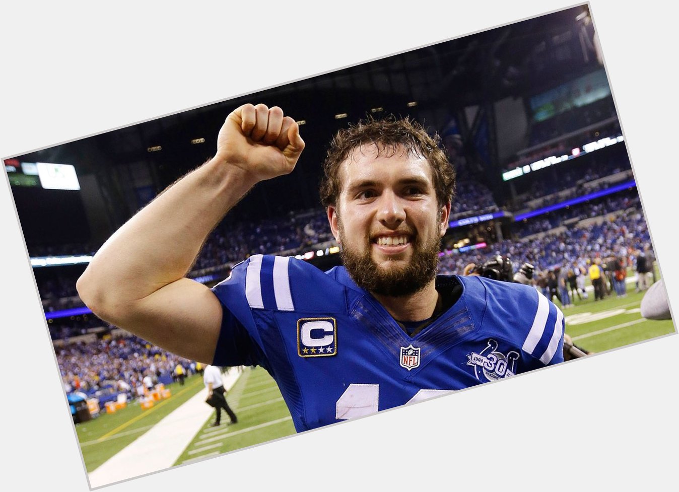 Happy birthday to Andrew Luck! 
please come back soon :( 