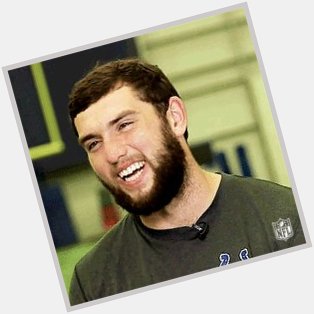 Happy birthday to Andrew Luck. Good seeing you last Sunday! 