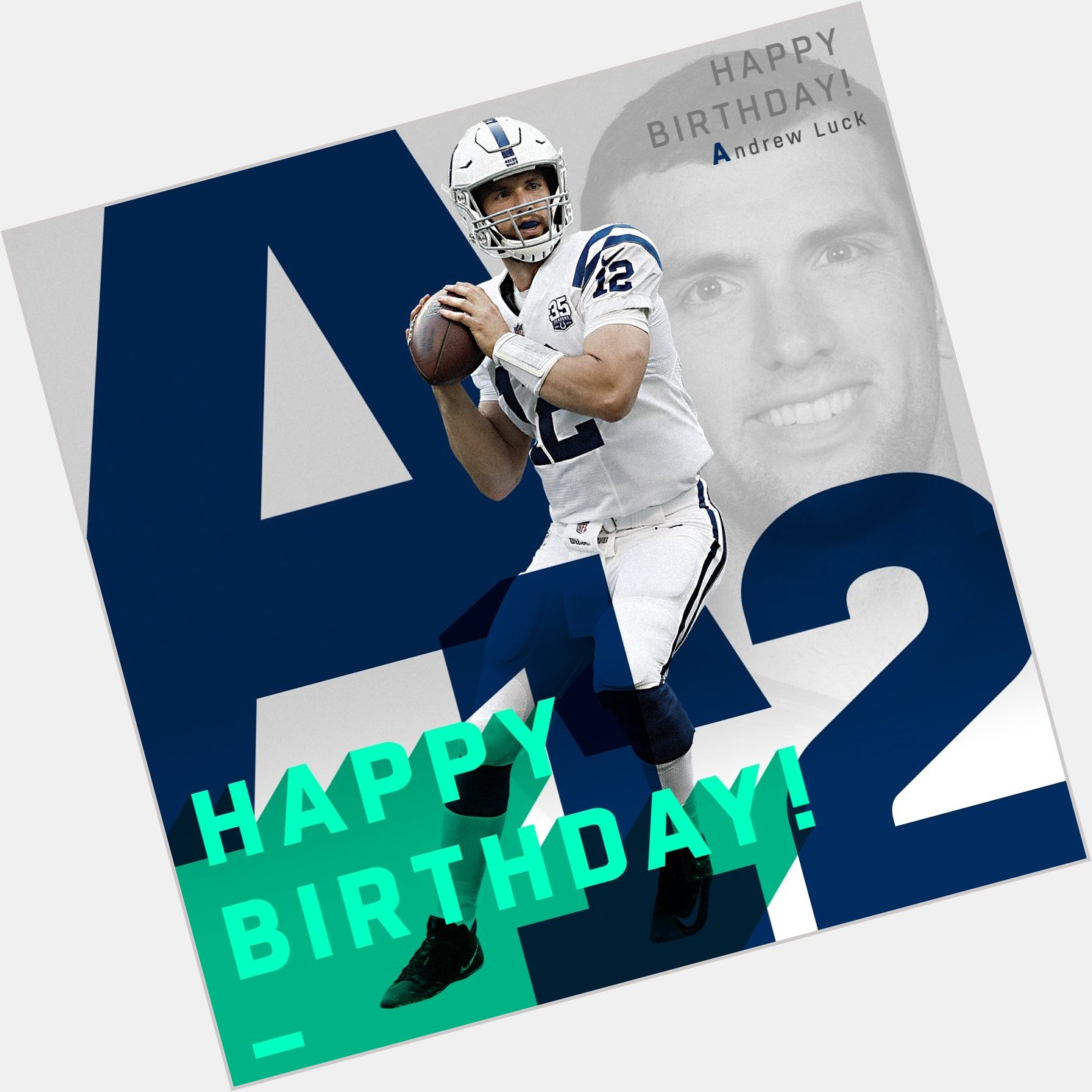 Join us in wishing Andrew Luck a HAPPY BIRTHDAY! 