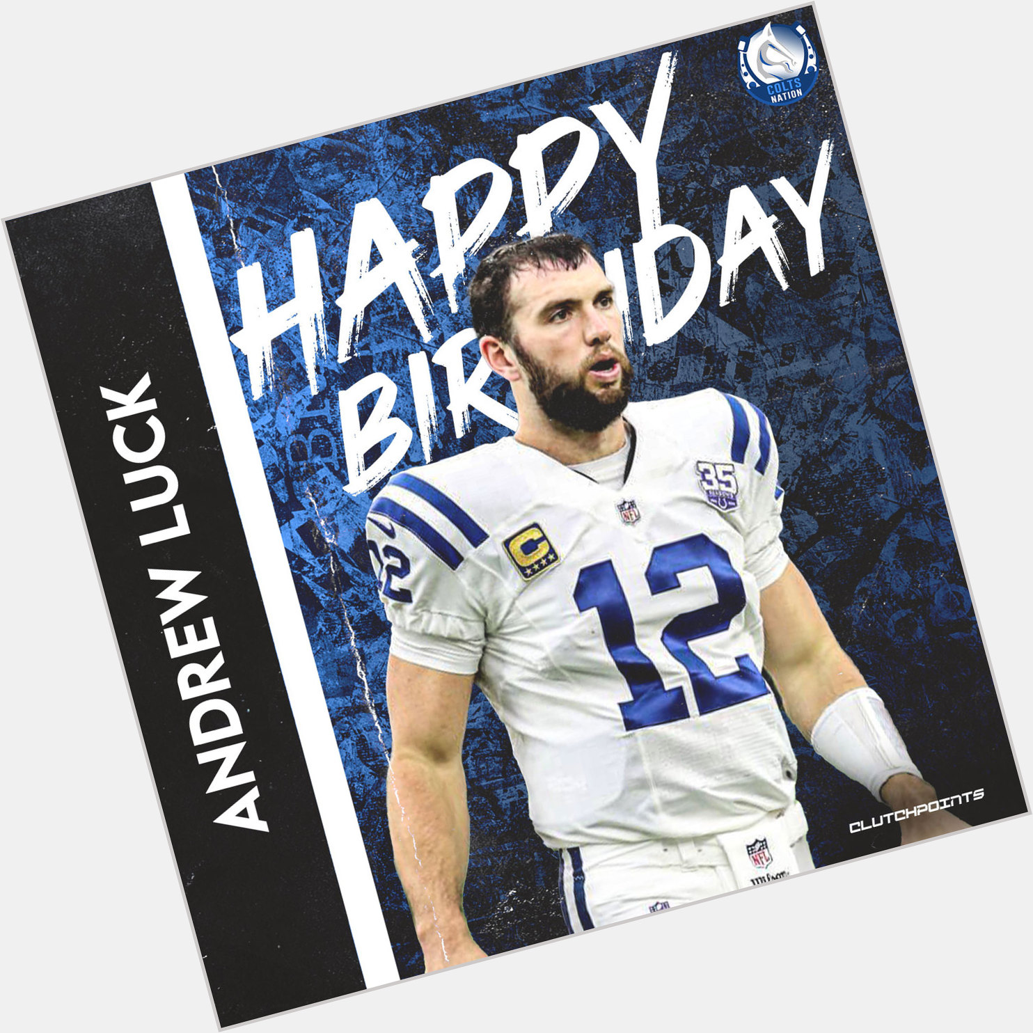Colts Nation, join us in wishing Andrew Luck a happy 33rd birthday 