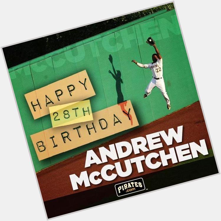 Happy Birthday Andrew McCutchen 