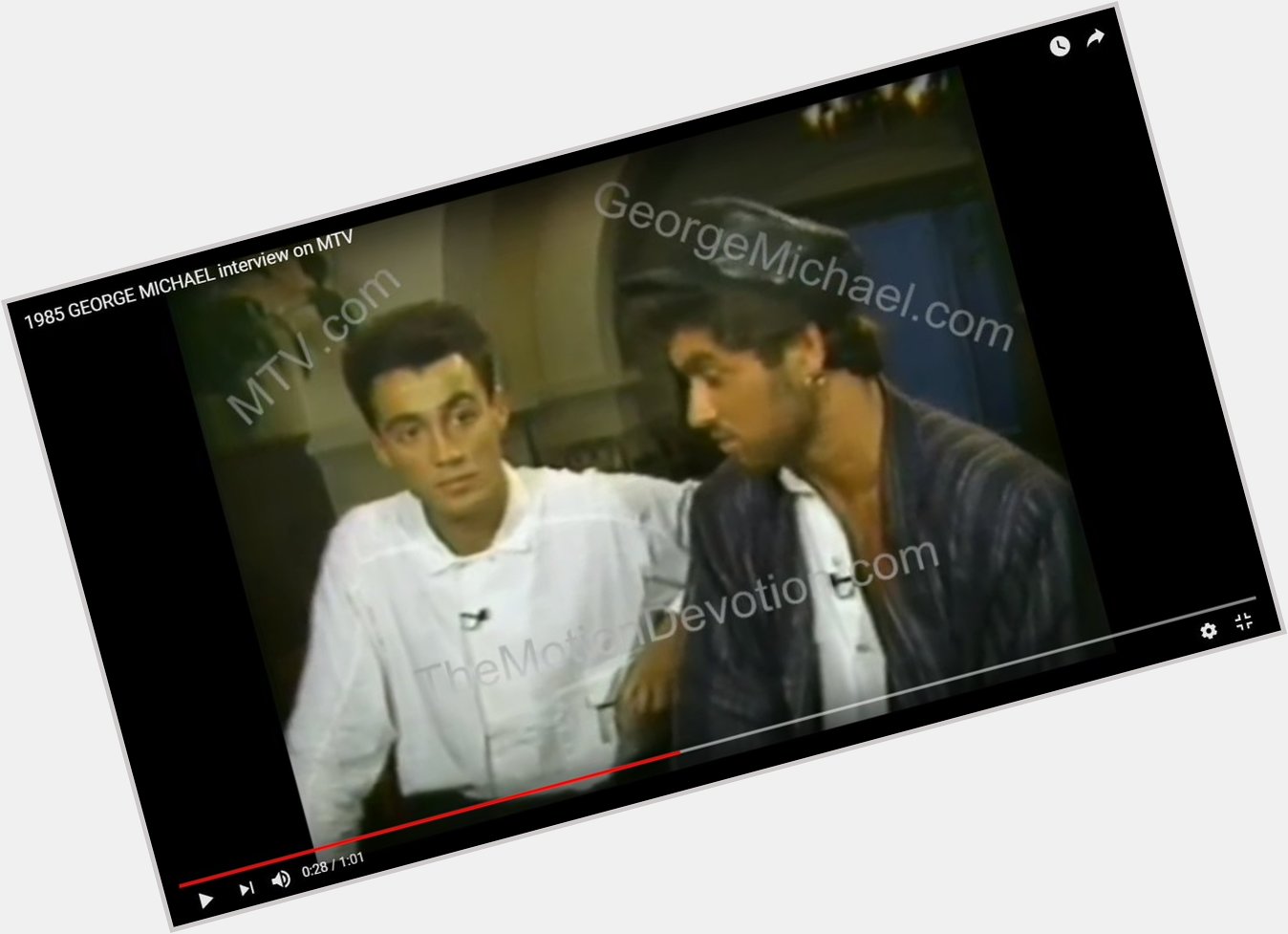 Happy birthday to Andrew Ridgeley. He was in Wham! Featuring George Michael. 