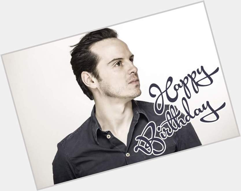 A very happy birthday to Andrew Scott, our favorite Moriarty!   