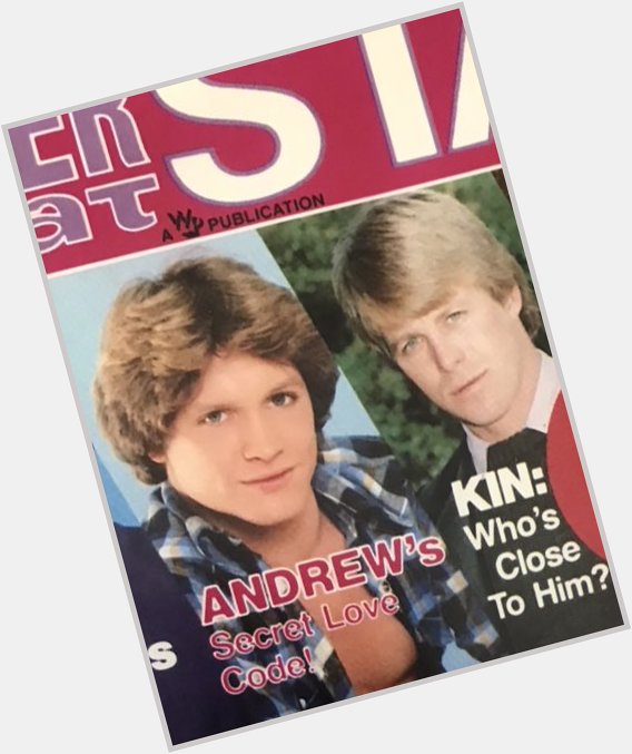 Happy Birthday to long time pal and fellow teen idol Andrew Stevens ! 