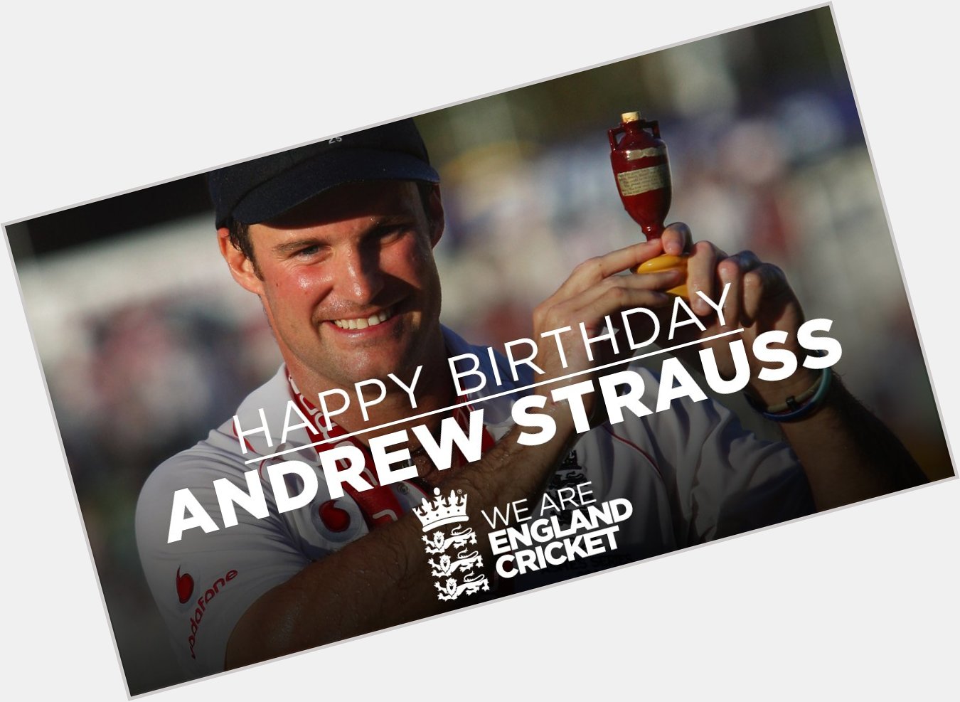 Happy Birthday Andrew Strauss! 