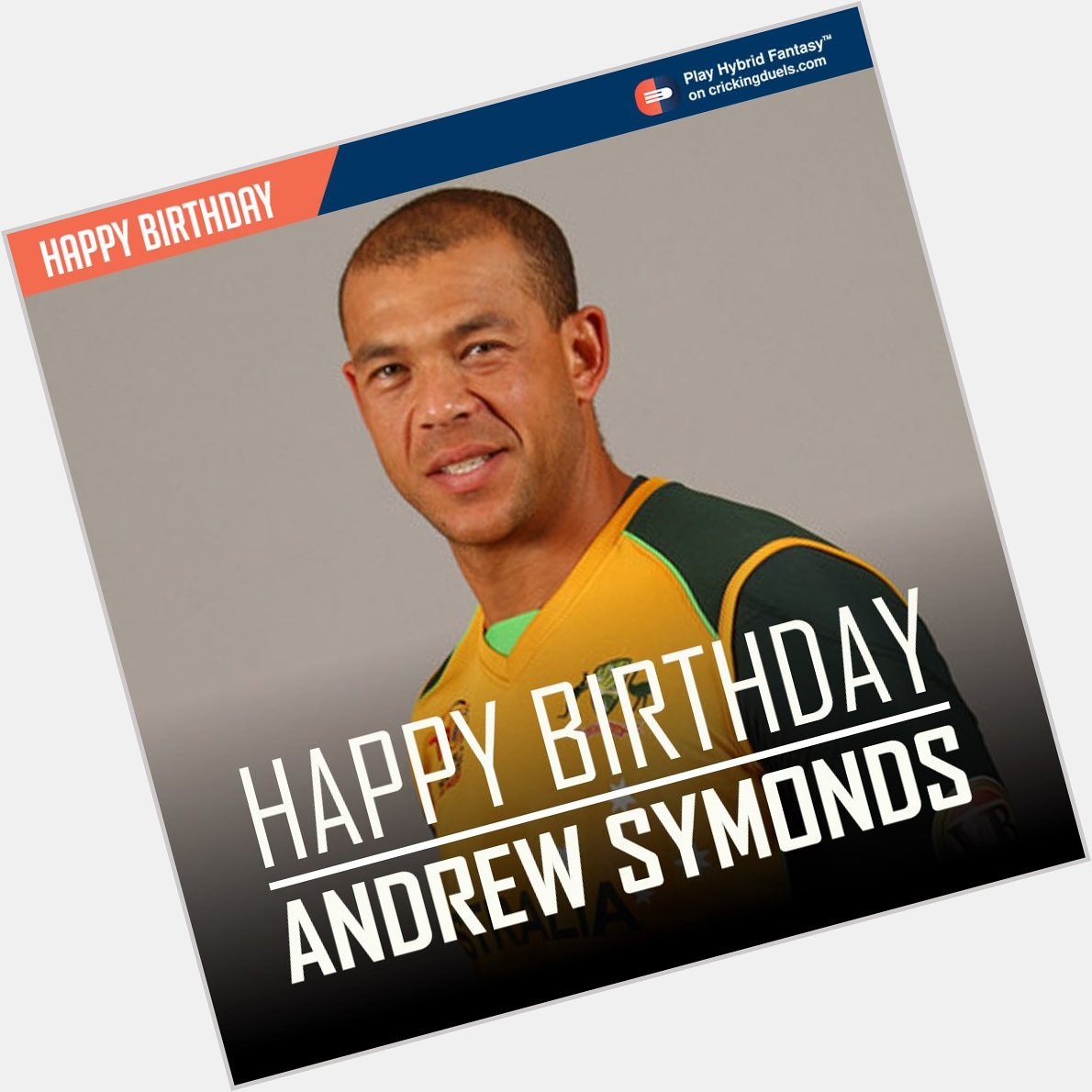 Happy Birthday Andrew Symonds. The former Australian cricketer turns 42 today. 