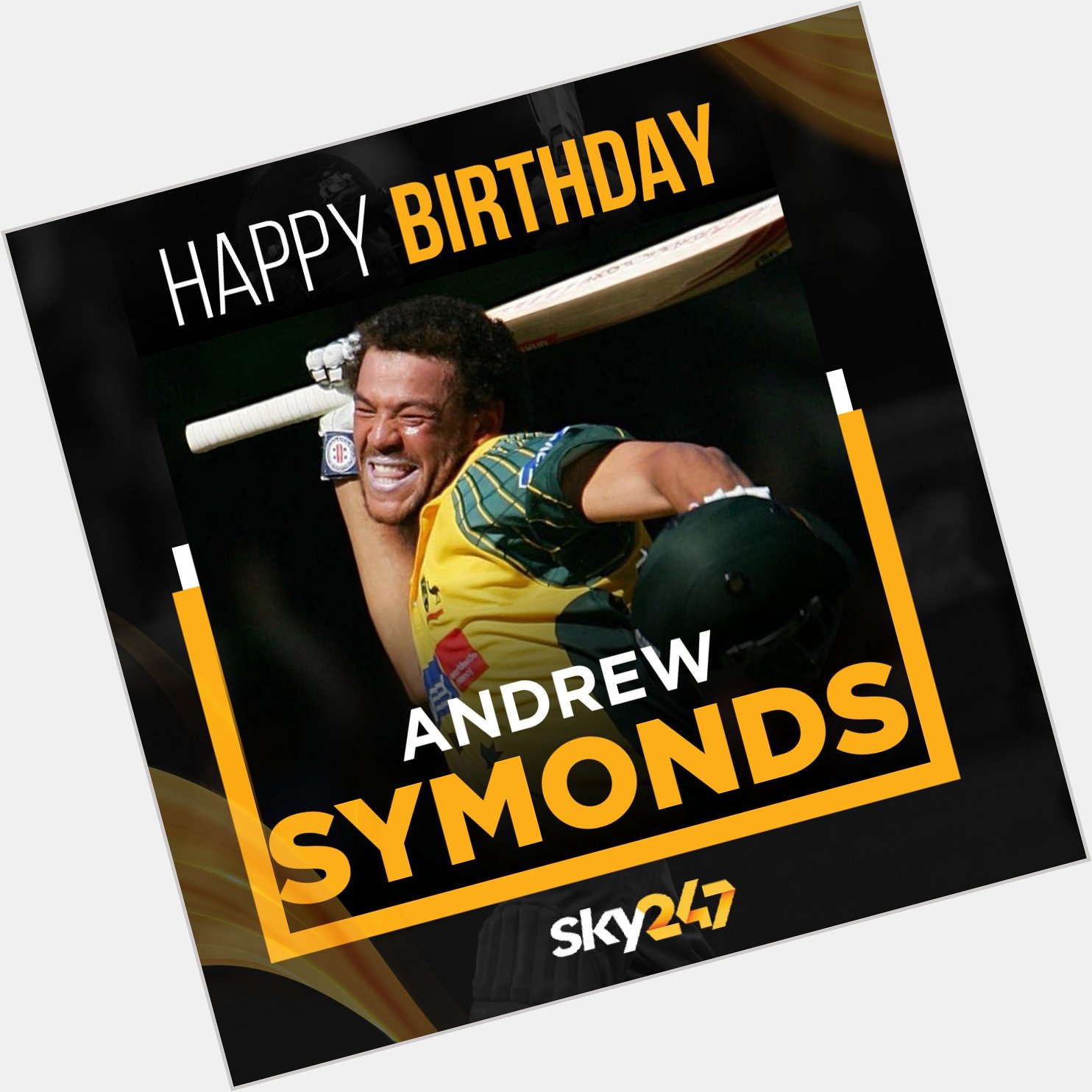 Wishing former all-rounder Andrew Symonds a very happy birthday.    