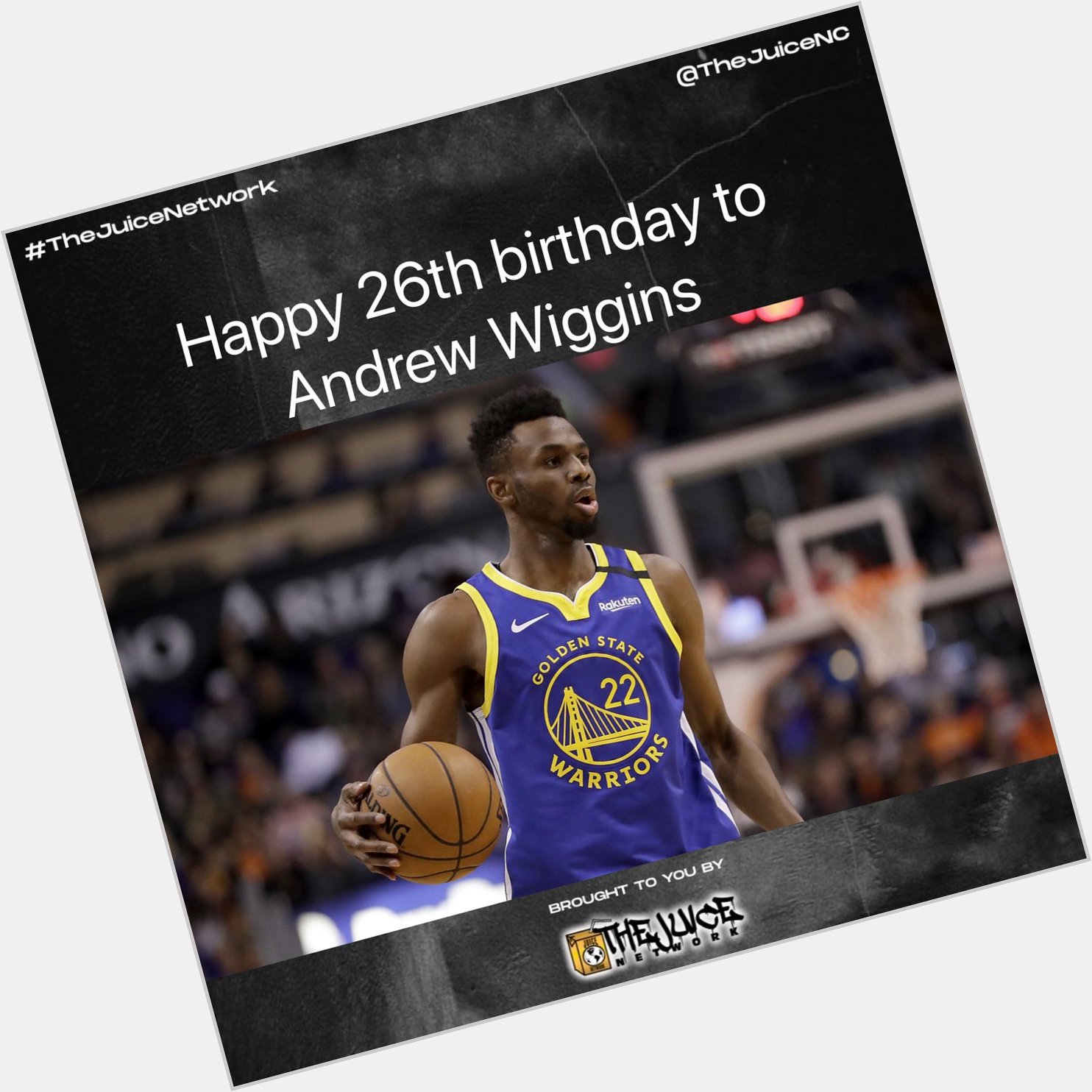 Happy 26th birthday to Andrew Wiggins!    