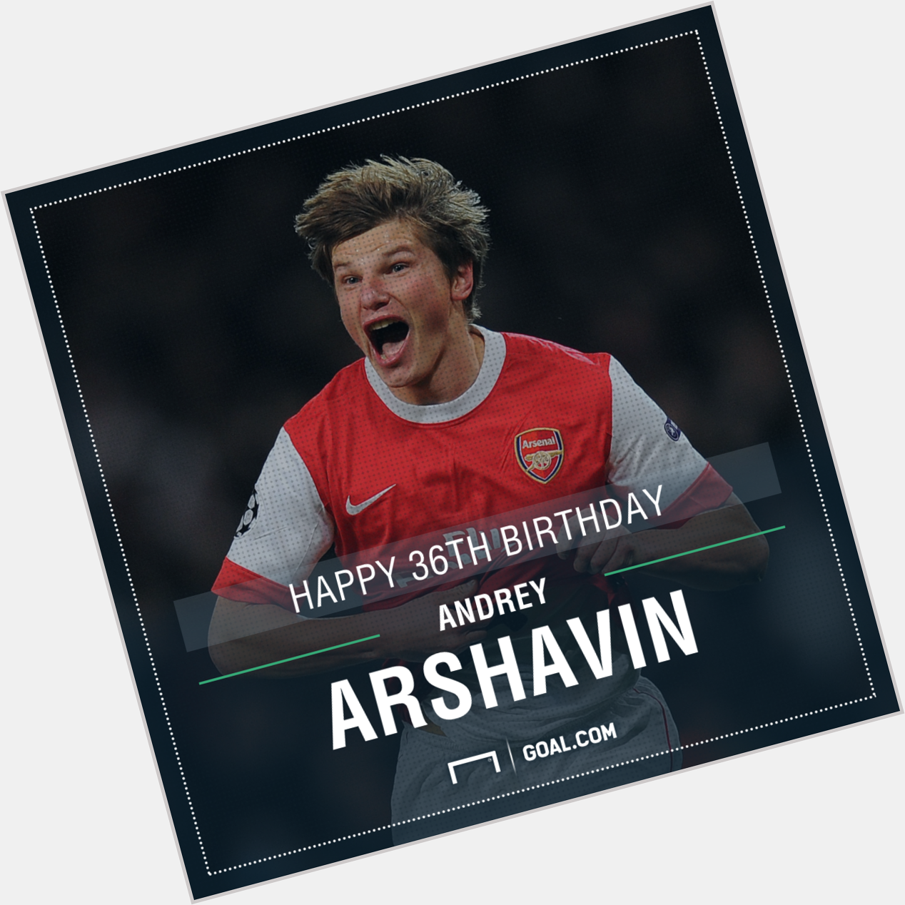  Happy birthday Andrey Arshavin!   