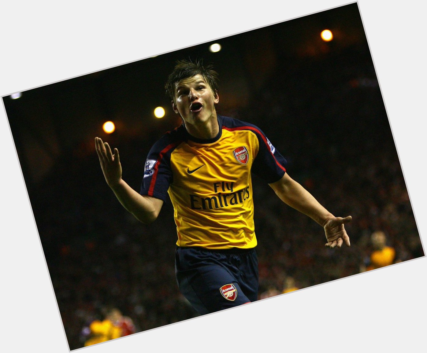 Happy birthday Andrey Arshavin. We cannot forget 4-4 at Anfield.  