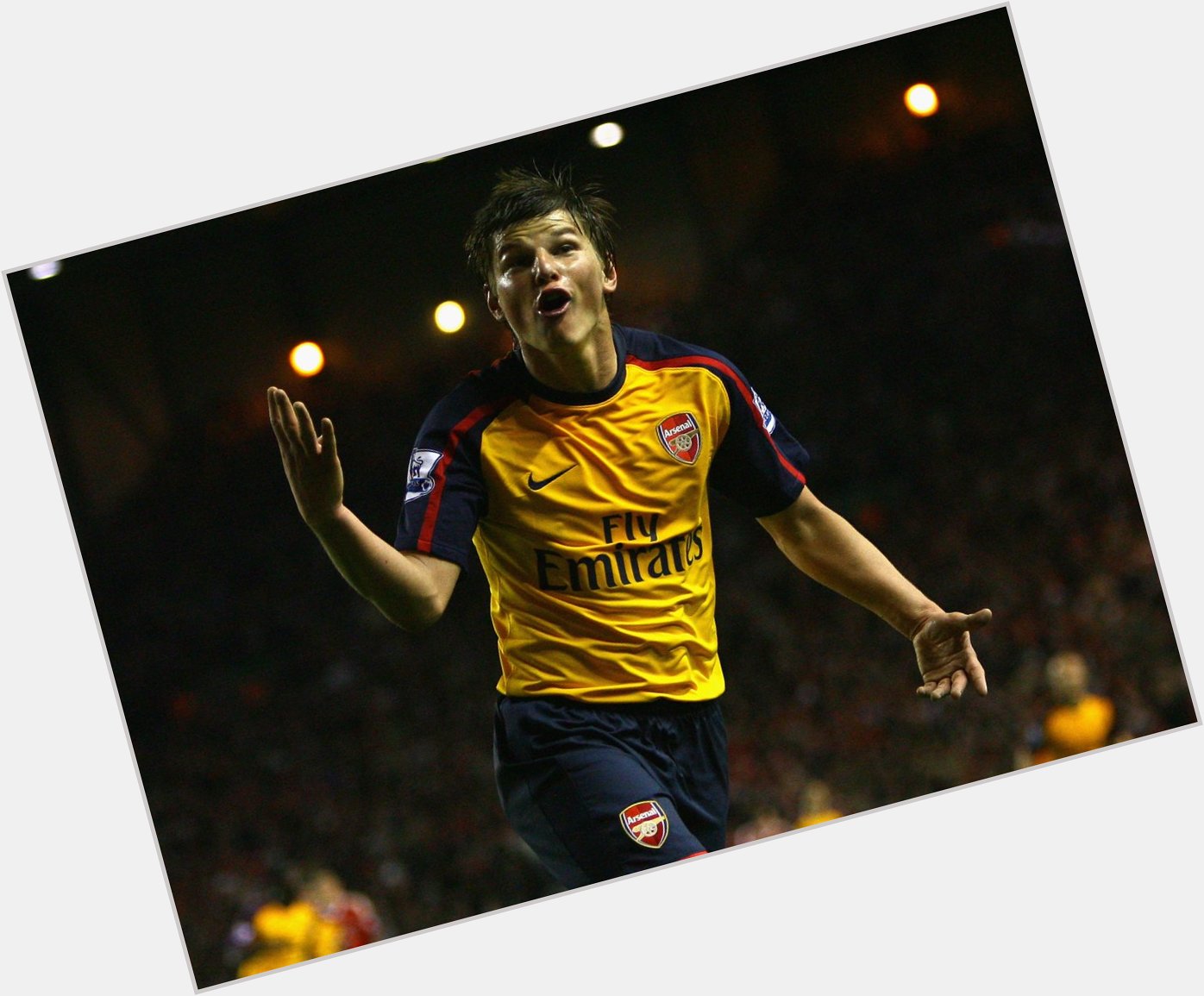 Happy 36th birthday to Andrey Arshavin. The only Arsenal player to score 4 goals in a single away game. 