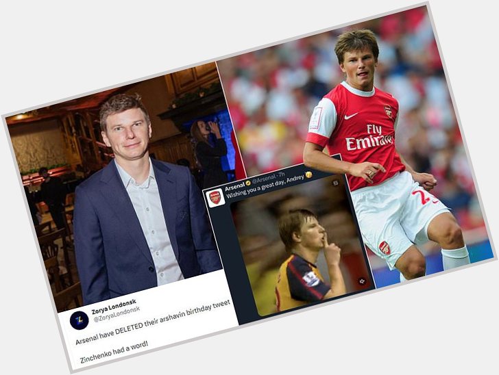 Arsenal delete birthday wishes message for former Russian player after backlash  