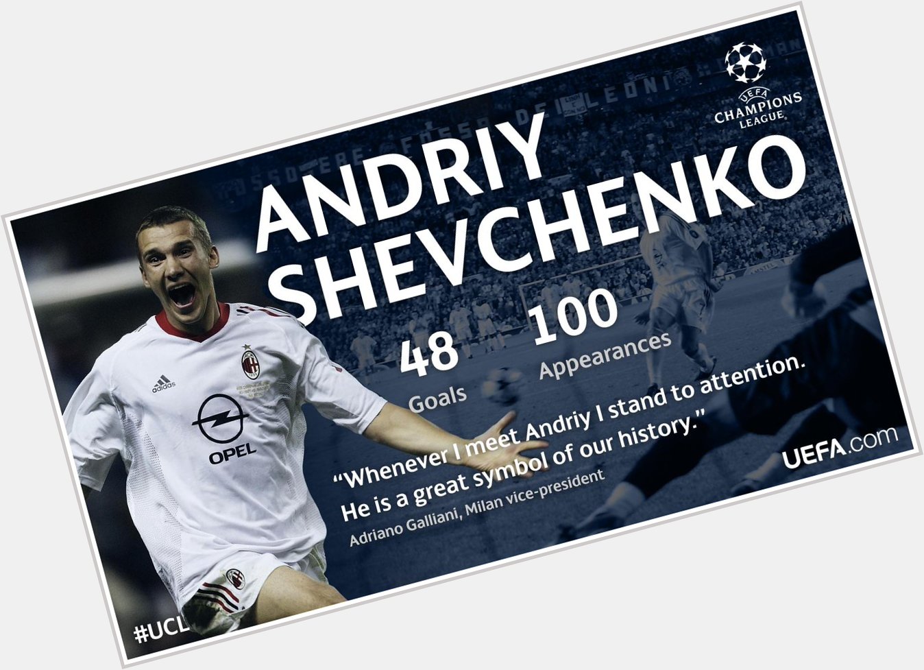 Happy birthday, legend Andriy Shevchenko! 
