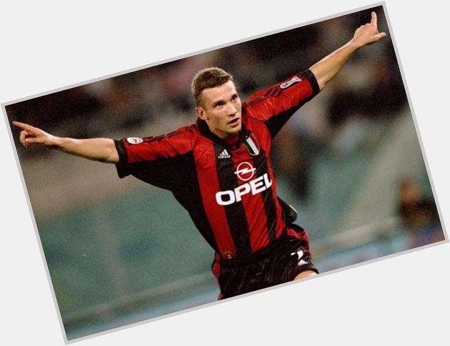 Happy birthday Andriy Shevchenko. From a time when things were bright and being a Milan fan brought nothing buy joy. 