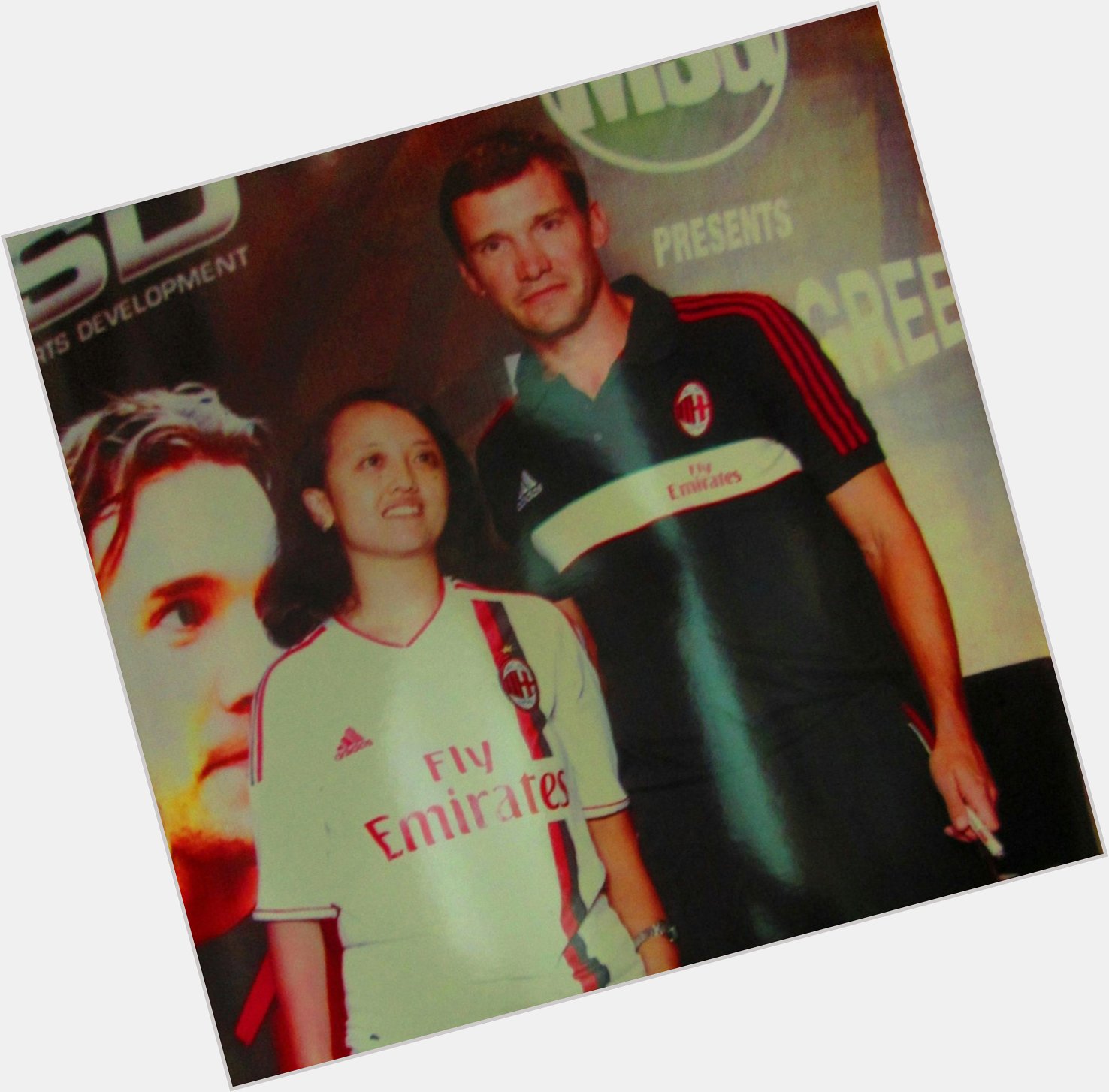 Happy birthday Andriy Shevchenko !!! Wish you all the best! I was lucky to have met you!    