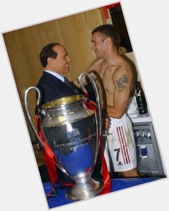 Happy birthday to former Milan president Silvio Berlusconi (81) and our legendary striker Andriy Shevchenko (41)   