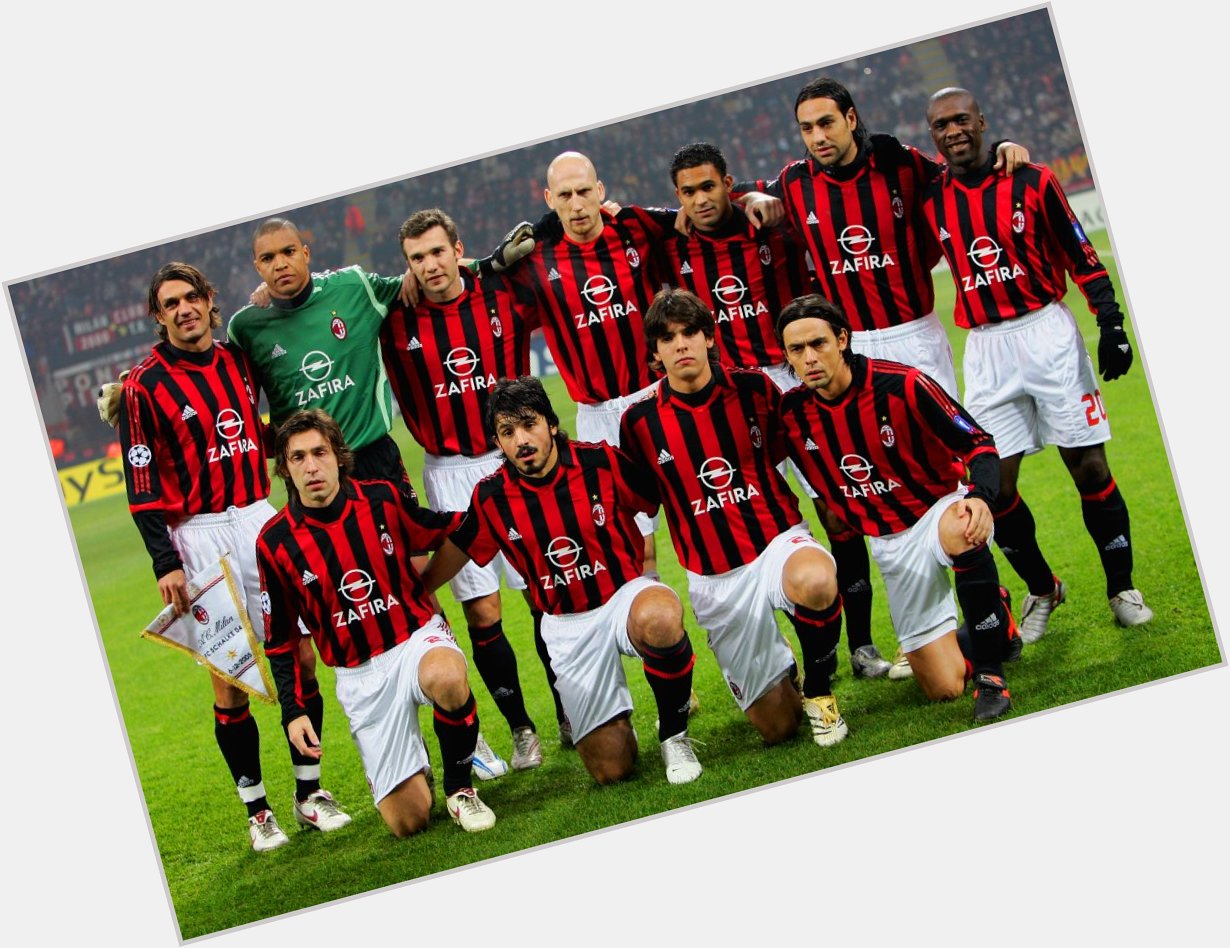 Happy Birthday Andriy Shevchenko! He was part of what was probably one of the best teams ever assembled 