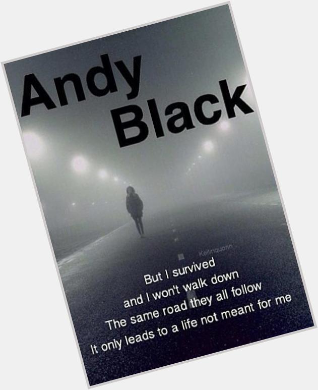 Happy birthday Andy Biersack, make it the best one yet!   