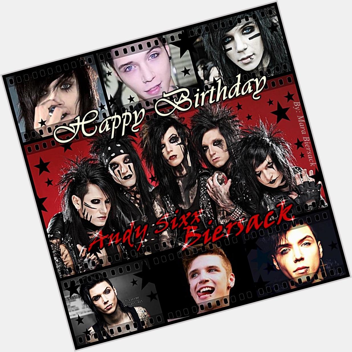  We of the BVB Army, we wish you a happy birthday!! Much peace and love to you Andy Biersack!! I LOVE U     