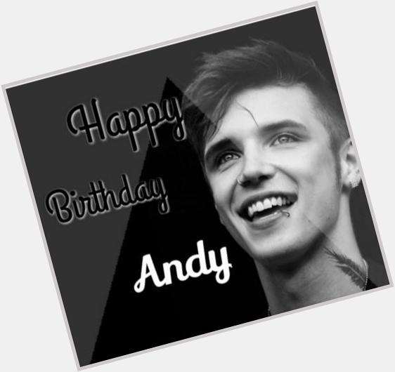 Happy Birthday to my amazing idol Andy Biersack            