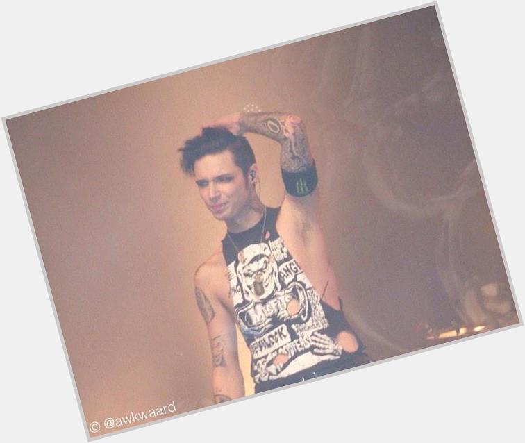 Happy 24th birthday to the awesomest person in the world, Andy Biersack  I love you       
