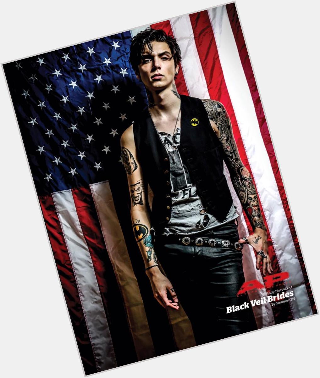 Happy birthday to this guy, Andy Biersack   