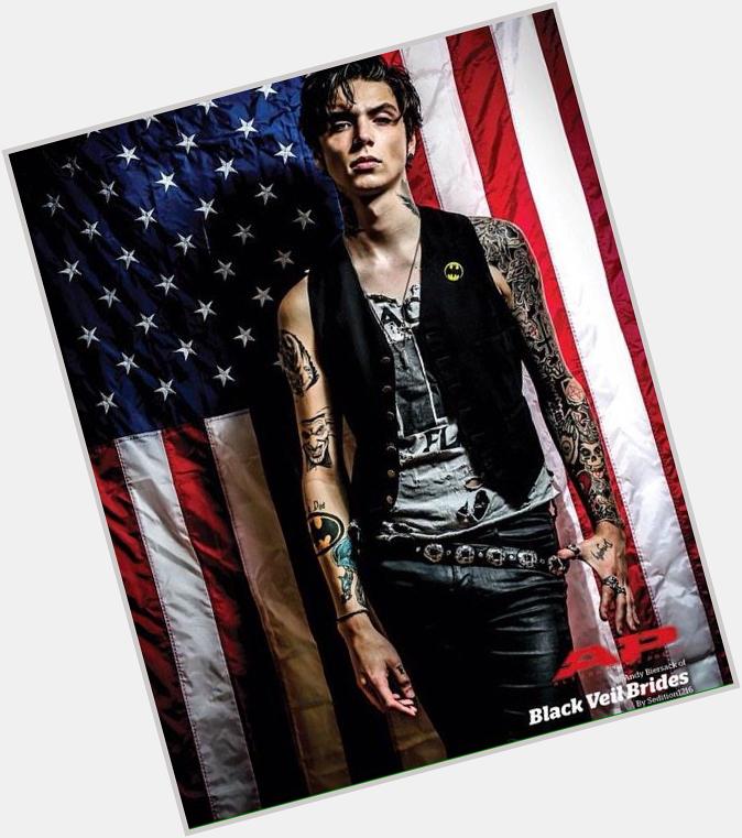 Happy birthday My inspiration. I hope you have an amazing 24th birthday  I love you Andy Biersack  