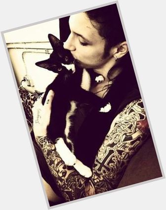 Happy Birthday to my fav singer Andy Biersack from Your songs have helped me through darkness! x  