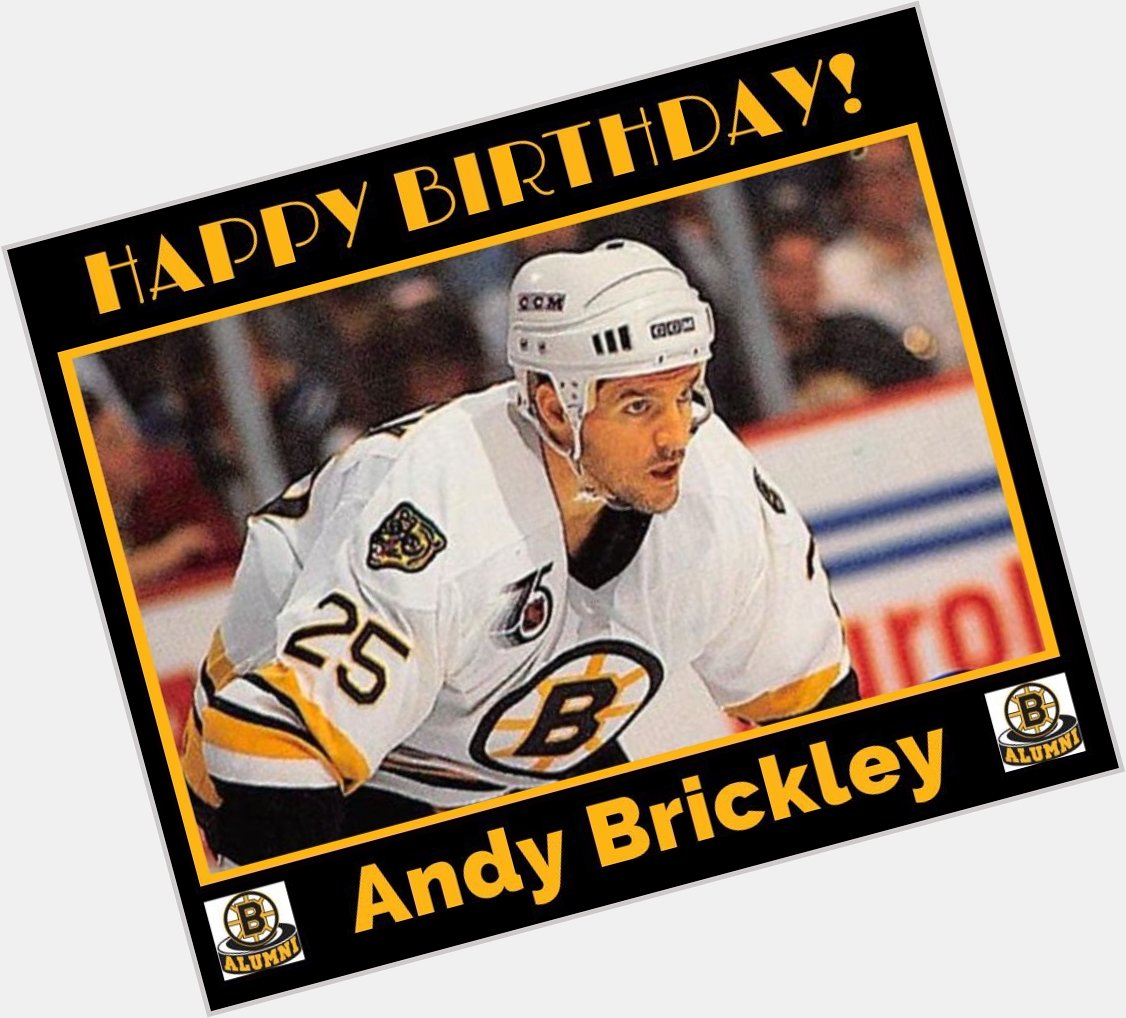 Happy Birthday Andy Brickley! 