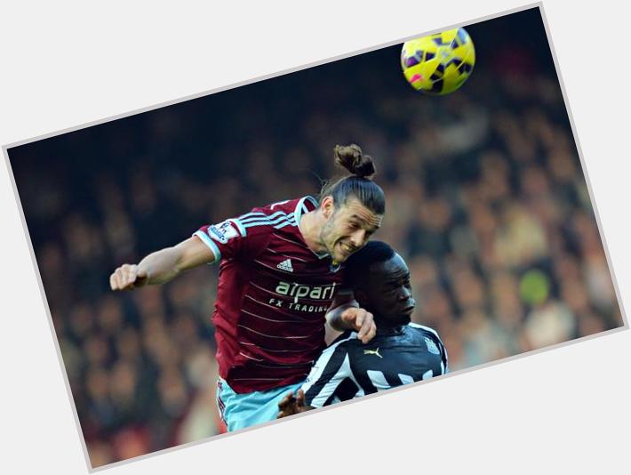 Happy 26th birthday to Andy Carroll today. Here\s the big man in his default position, winning an aerial duel. 