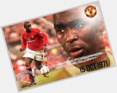 Happy birthday to andy Cole. United legend 