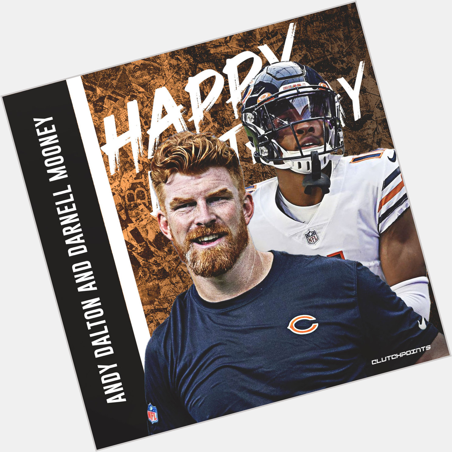 Join Bears Nation in greeting both Andy Dalton (34th) and Darnell Mooney (24th) a happy birthday today!  