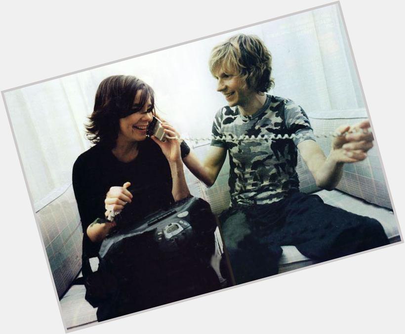 Happy birthday to Andy Fletcher, and Jamie Cook. Beck with Bjork 