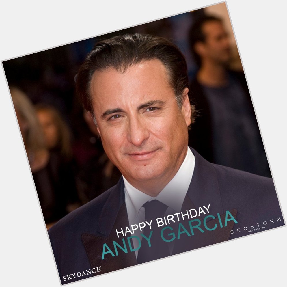 A very happy birthday to Andy Garcia, from our upcoming film 