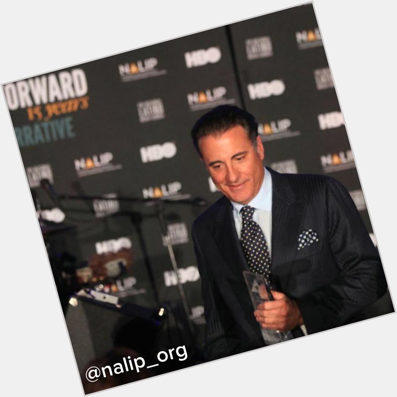 Happy Birthday to NALIP 2014 Lifetime Achievement Award Recipient Andy Garcia!  