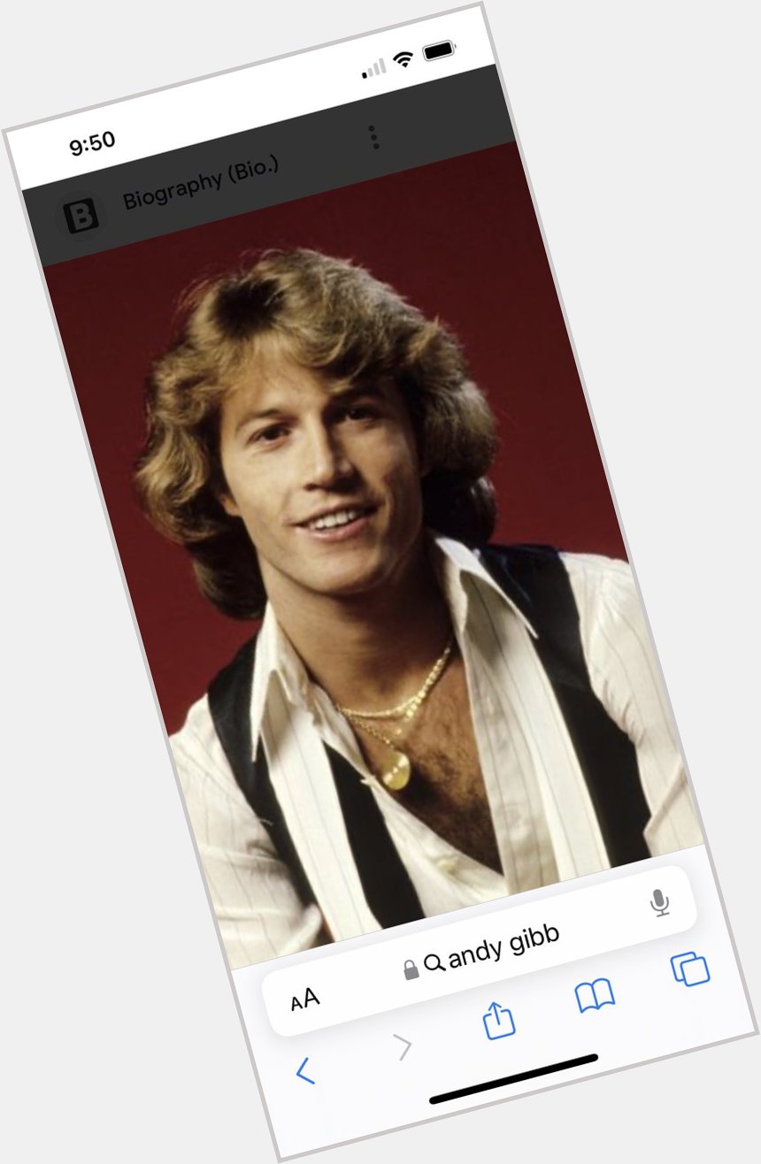 Happy heavenly birthday to Andy Gibb. Oh my gosh he was so beautiful! He would have been 65 today! 