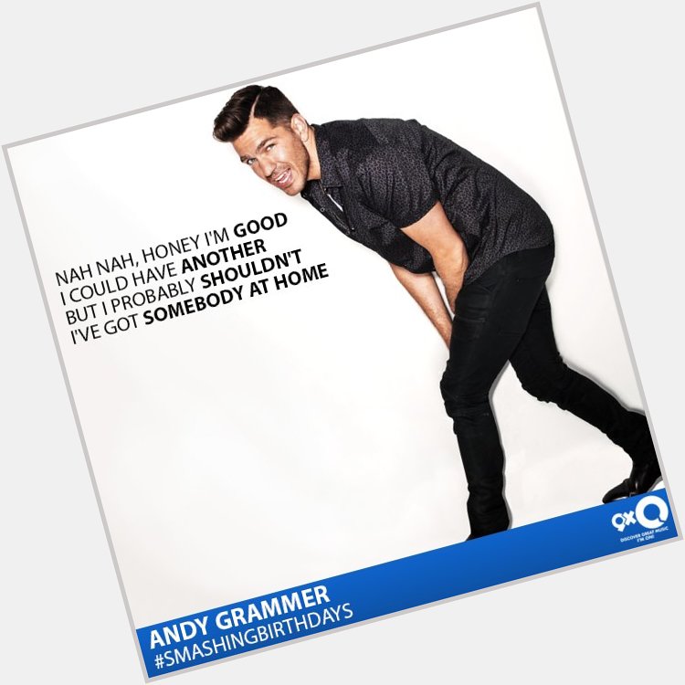 The talented, Andy Grammer celebrates his today.
Happy Birthday Andy! 