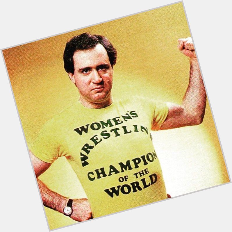 Happy birthday to the late-great Andy Kaufman 

The world intergender wrestling champion would be 71 years old today 