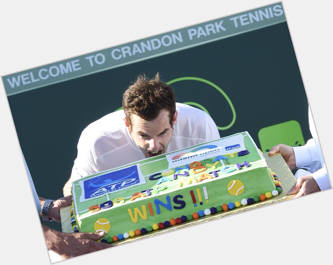 Happy Birthday to two-time Champ, Gift idea: Crandon Park frequent visitor punch card?  
