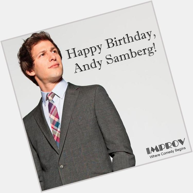 Happy Andy Samberg! 