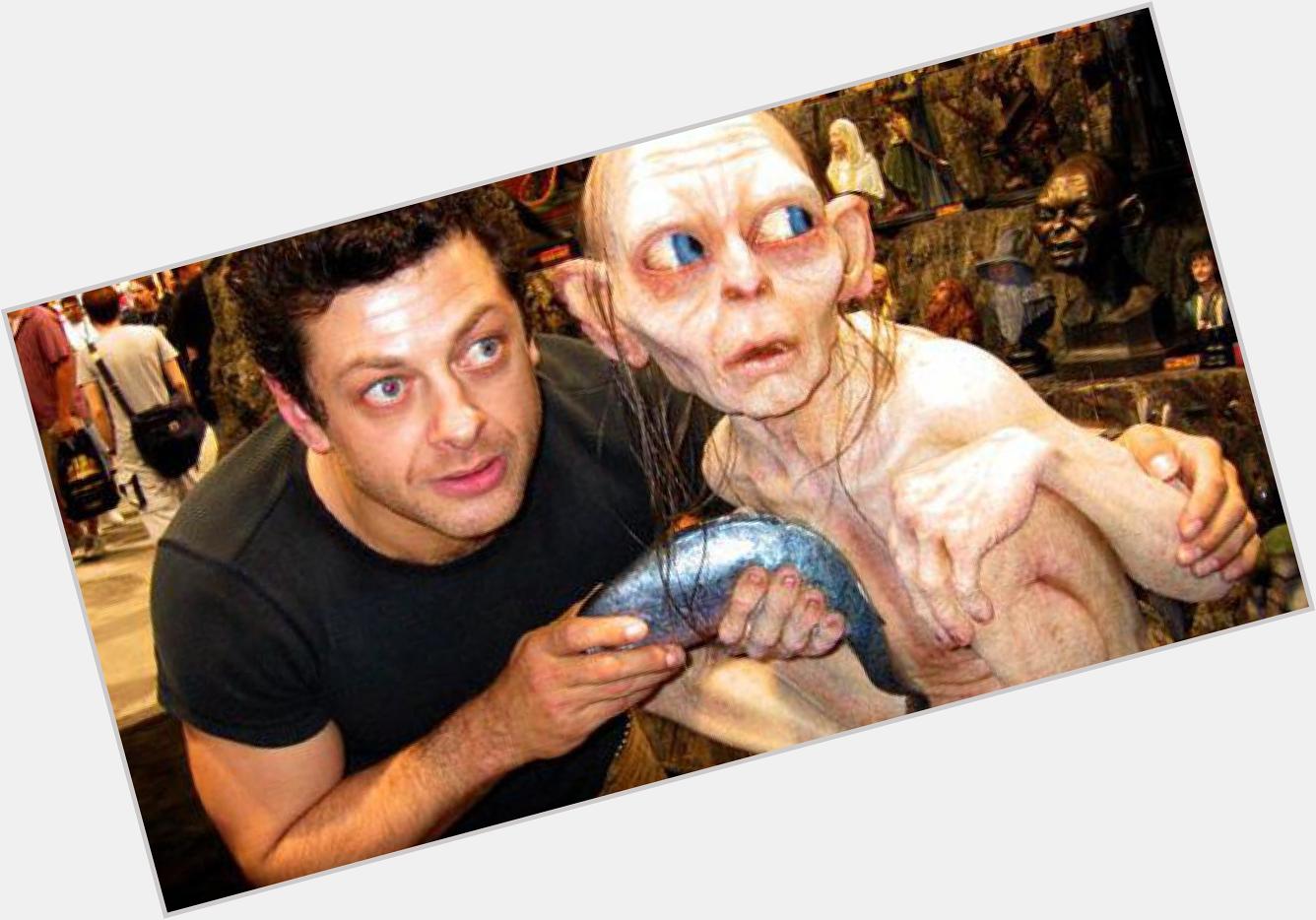 A happy 53rd birthday to a modern genre icon, the one and only (and ridiculously talented!) Andy Serkis. 